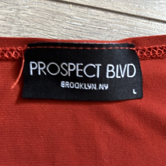 Swoop Neck, Burnt Orange/Brown Top. Fits like medium - Picture 4 of 9